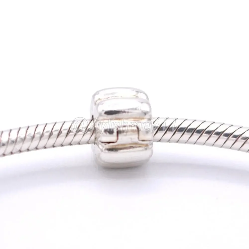Authentic PANDORA Ribbed Abstract Clip Charm - 790163 - Picture 4 of 13